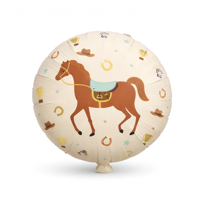 Globo caballito redondo NATURAL 45cm aprox.