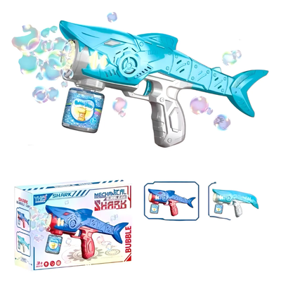 Pistola de burbujas a pilas TIBURÓN (Y49193)