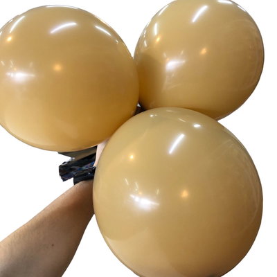 Globo arena amarilla INTENSE 12" x5 unidades