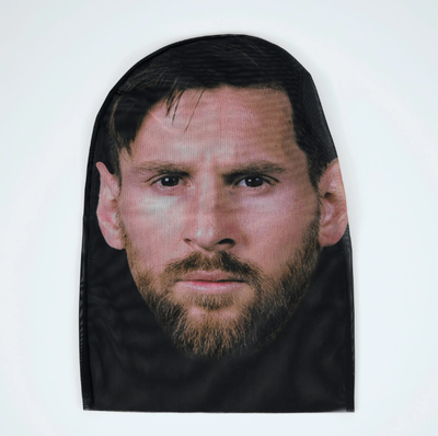 Máscara con imagen MESSI x1 unidad