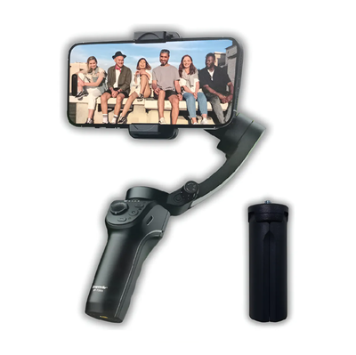 Monopod bastón selfie trípode estabilizador ECOPOWER LED recargable (EP-T201)