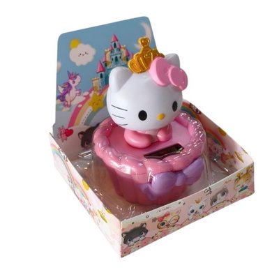 Muñeco KITTY solar mueve cabeza