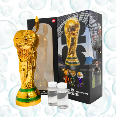 Burbujero copa del mundo 25cm a pilas