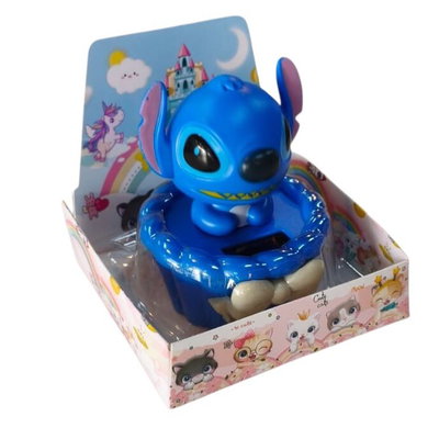 Muñeco STITCH solar mueve cabeza