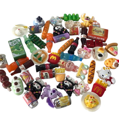 Miniaturas charms VARIADOS x5 unidades