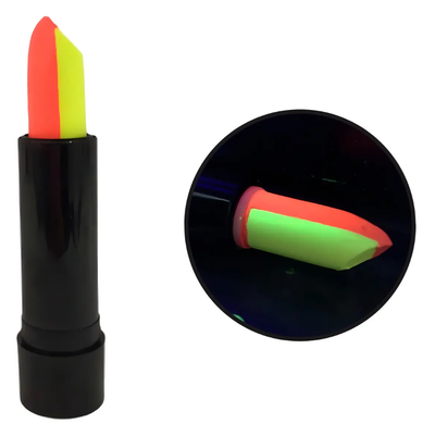 Labial flúo combinado AMARILLO/NARANJA x1 unidad