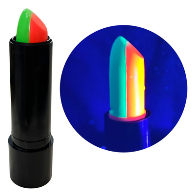 Labial flúo combinado VERDE/NARANJA x1 unidad