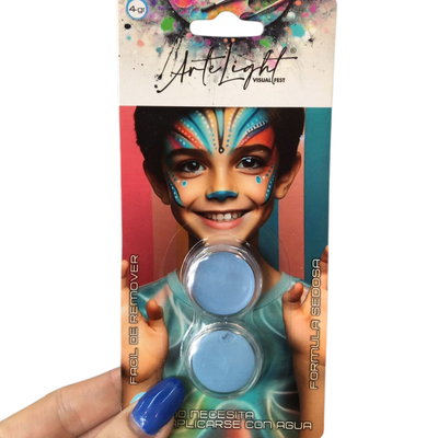 Set maquillaje x2 CELESTE