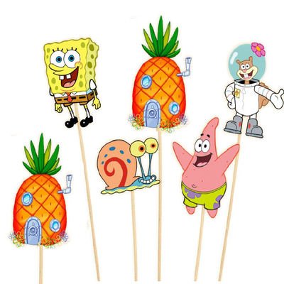 Set toppers Bob Esponja