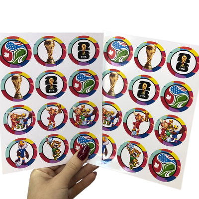 Stickers Mascotas mundial 2026 x12