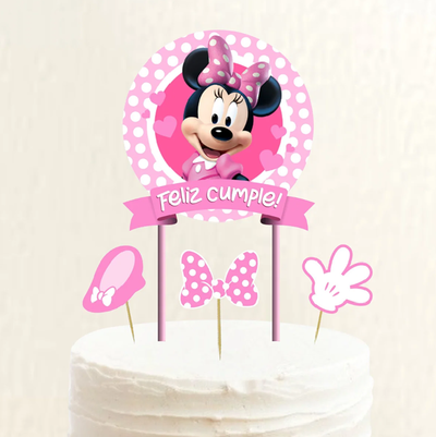 Topper XL Minnie rosa