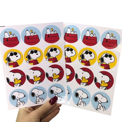 Stickers Snoopy x12