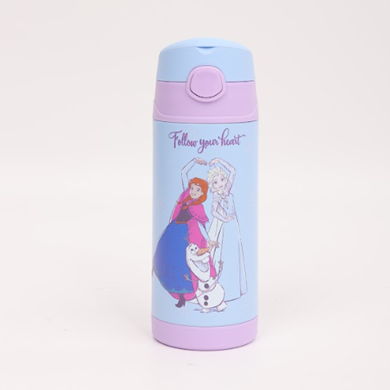 Botella térmica infantil FROZEN con sorbete de silicona 300ml (DFS8356)