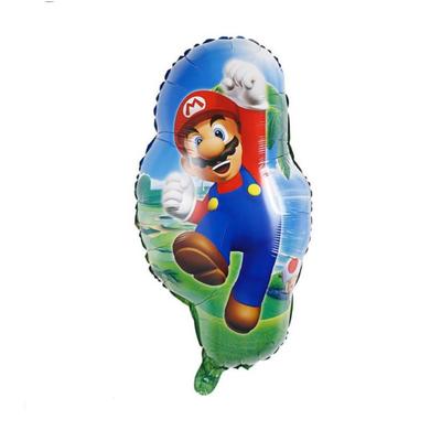 Globo Mario Bross cuerpo entero 60cm aprox.