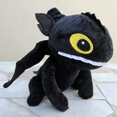 Peluche chimuelo negro 20-25cm