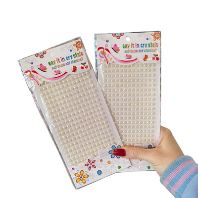 Plancha de strass PERLAS autoadhesivo x1 unidad