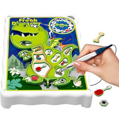Juego de mesa operando al dinosaurio FREAK DINOSAUR