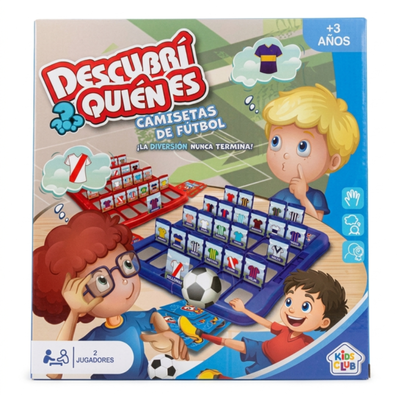 Juego de mesa descubrí quién es FÚTBOL
