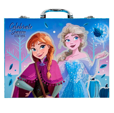 Set de arte infantil maletín de ALUMINIO FROZEN x65 piezas (FA111)