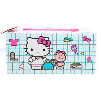 Set de arte infantil maletín CAJONES de ALUMINIO KITTY x54 piezas (SR661)