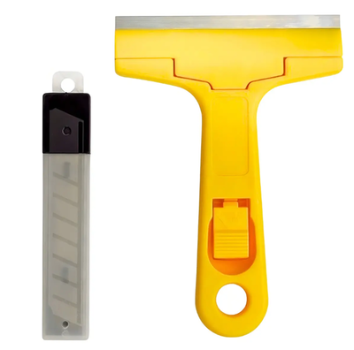 Cutter raspín GRANDE raspador para vidrios con respuesto en blister