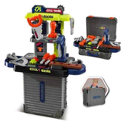 Kit de herramientas de construcción VALIJA de plástico