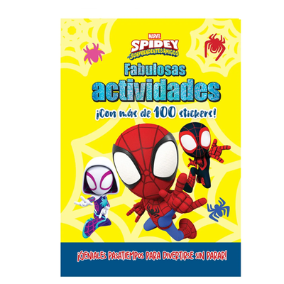 Libro SPIDEY FABULOSAS ACTIVIDADES incluyen stickers (6838)