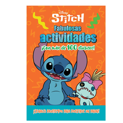 Libro STITCH FABULOSAS ACTIVIDADES incluyen stickers (6840)