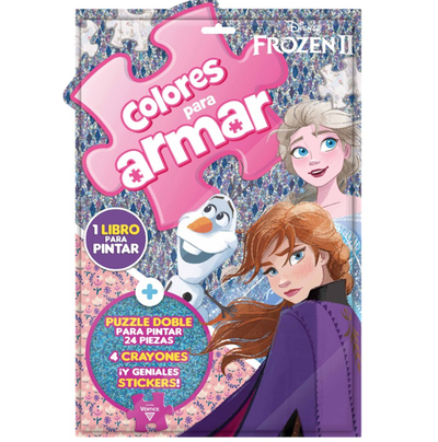 Kit FROZEN 2 COLORES PARA ARMAR en bolsa (6612)