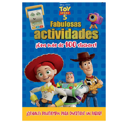 Libro TOY STORY 5 FABULOSAS ACTIVIDADES incluyen stickers (6841)