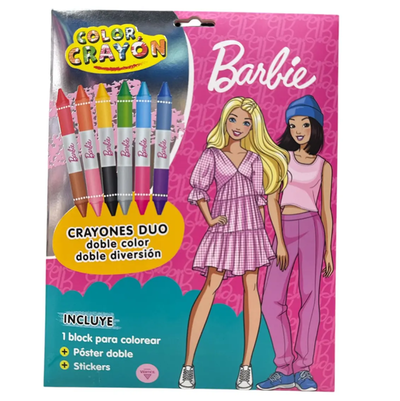 Kit BARBIE COLOR CRAYÓN en sobre (6574)