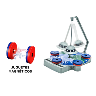 Set de juegos magnéticos de ciencia en caja