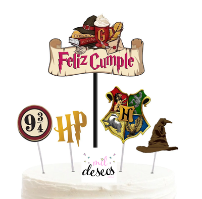 Topper silueta Harry Potter
