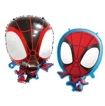 Globo spidey doble imagen 60cm aprox.