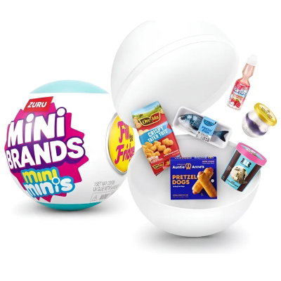 Cápsula sorpresa mini BRAND comidas x1 unidad