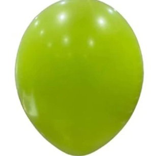 Globo verde manzana 5" x5 unidades