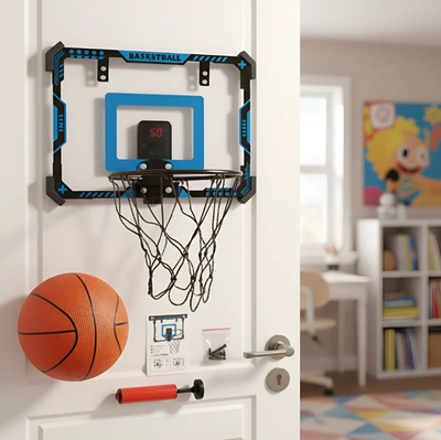 Juego de basquet electrónico con contador digital a pilas (4079)