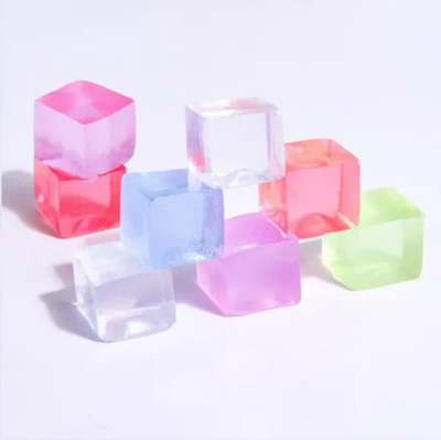 Squishy mini cubo gelatina colores surtidos
