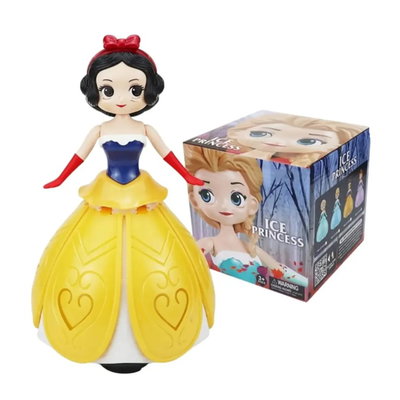 Proyector princesa BLANCANIEVES con música y movimiento a pilas (LD-133C)