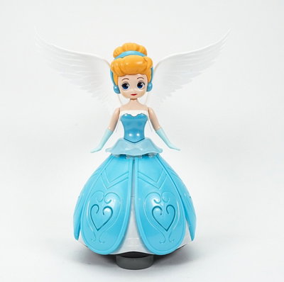 Proyector princesa CENICIENTA con música y movimiento a pilas (LD-160B)