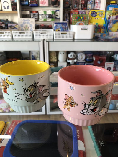 Taza de cerámica TOM Y JERRY (MT9746)