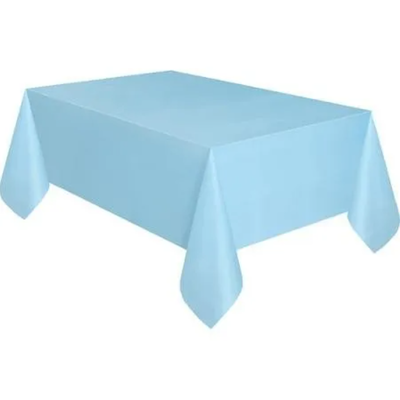 Mantel plástico MATTE CELESTE PASTEL 137cm x 183cm