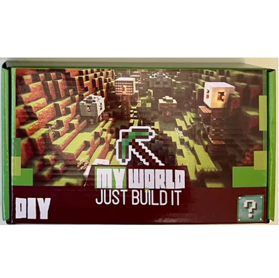 Lego minecraft con bloques imantados x100 piezas