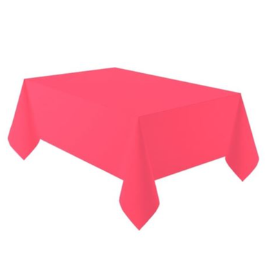 Mantel plástico MATTE ROJO 137cm x 183cm