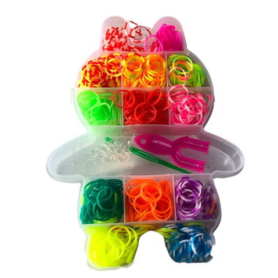 Set para armar pulseritas banditas LABUBU (MS-628)