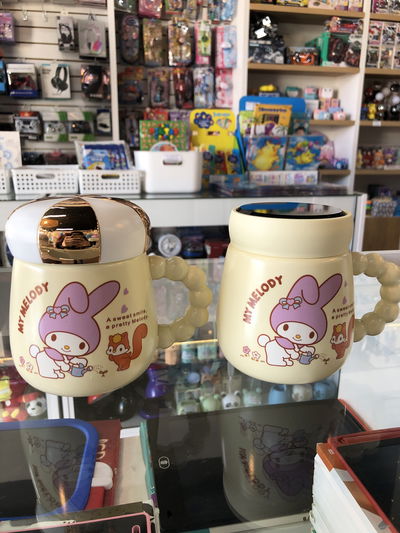 Taza de cerámica con tapa MY MELODY (AA0037)