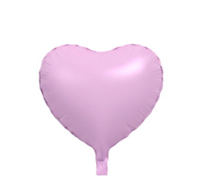 Globo corazón LILA PASTEL 45cm aprox.