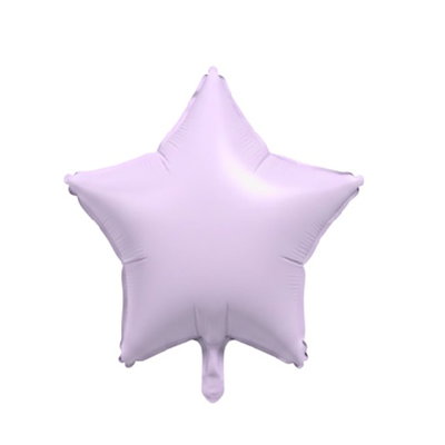Globo estrella LILA PASTEL 45cm aprox.