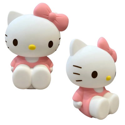 Lámpara recargable de silicona KITTY CUERPO SENTADA