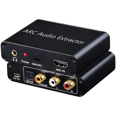 Adaptador conversor Arc a Dac Hdmi de 3,5mm para Coa Sound (1197)